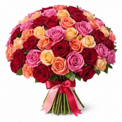 Розы Россия микс 4