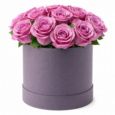 Цветы в коробке «Фантазия на тему розы»